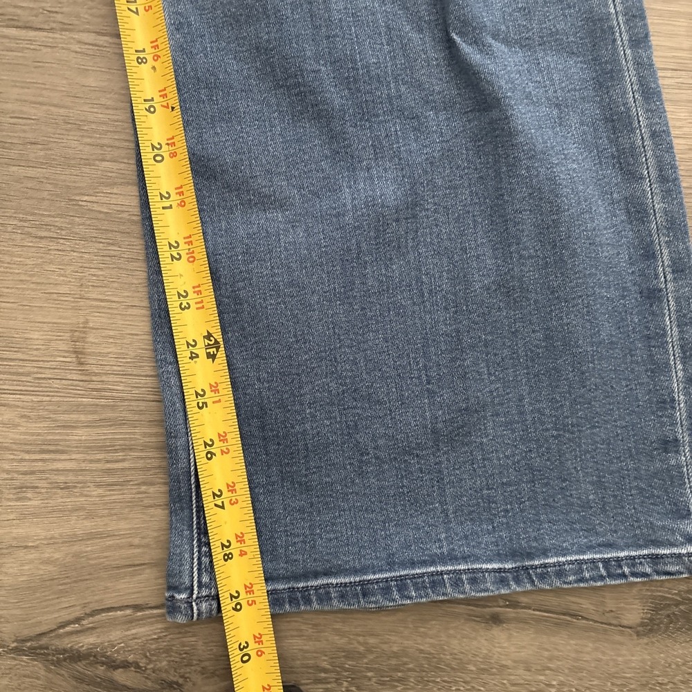 Quince Women Luna Stretch Wide Leg Jeans Seaside Blue size 30 NWT - Picture 7 of 10